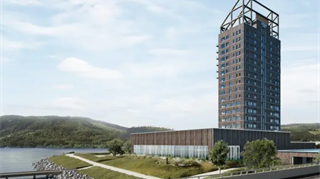 Firmato da Voll Arkitekter il grattacielo in legno Mjøstårnet ha raggiunto gli 85,4 metri impiegando per la sua costruzione 2700 mc di legno certificato locale