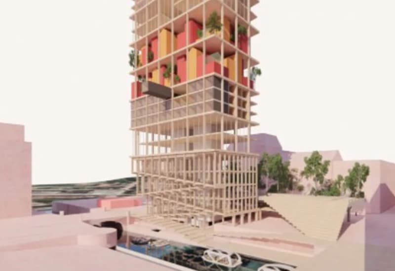 Regenerative High-Rise: il grattacielo in legno modulare anti-demolizione