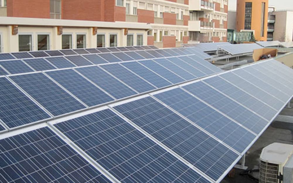 Impianto fotovoltaico Ospedale ICP Bassini - Milano
