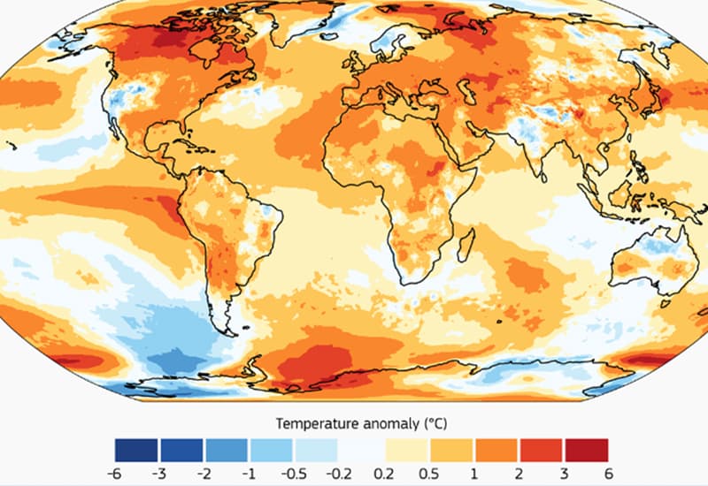 Il 2023 è stato l’anno più caldo di sempre